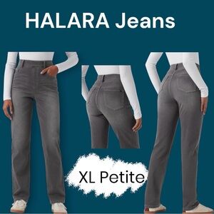 HALARA High Rise Black Jeans XL Petite